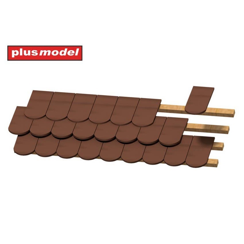 1/35 Roof tiles smooth 140pcs