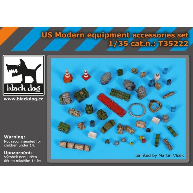 1/35 US Modern Equipment Accessories Set
