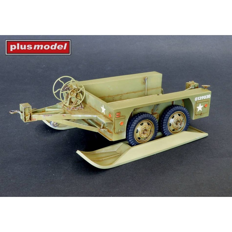 1/35 US trailer M18 tandem axle