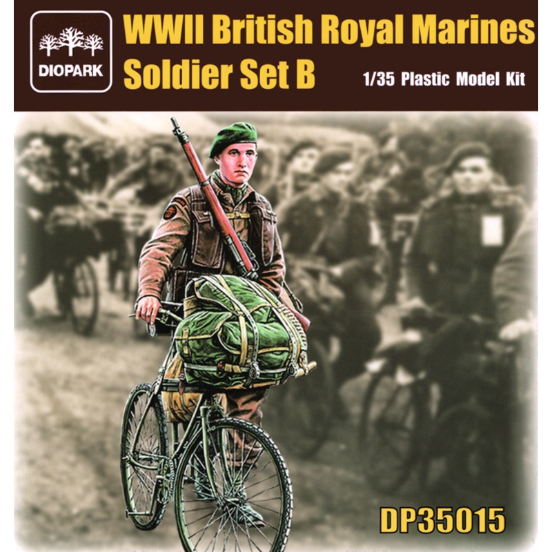 1/35 WWII British Royal Marines Soldier Set B