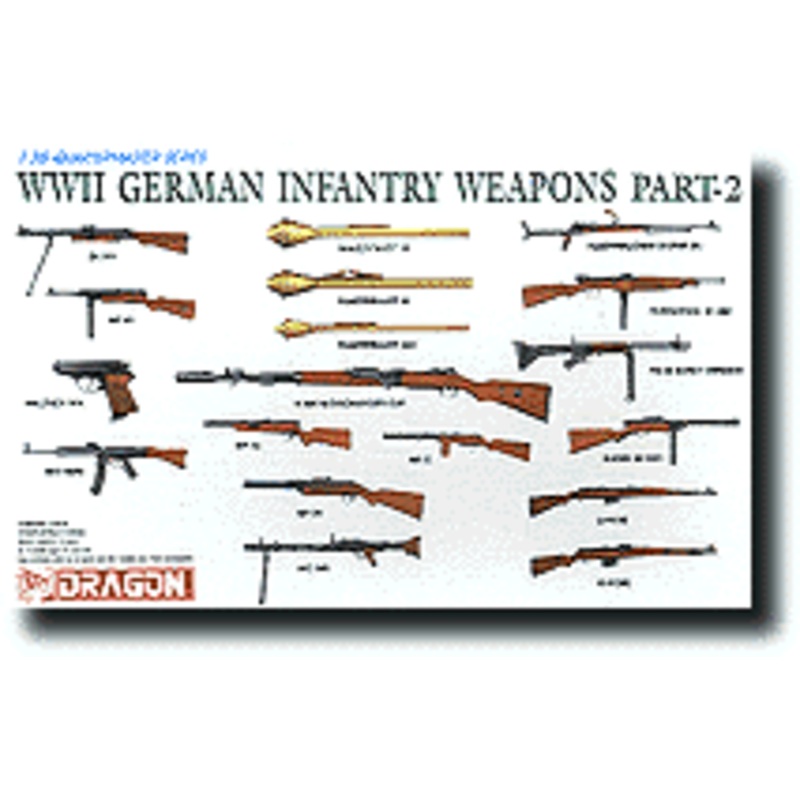 1/35 WWII German Infantry Weapons Set 2