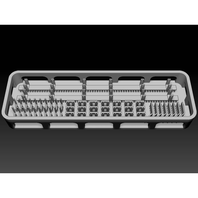 1/35 WWII German Panther Tank Spare Track Rack
