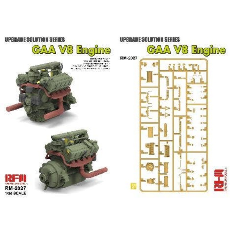 1/35 American GAA V8 Engine