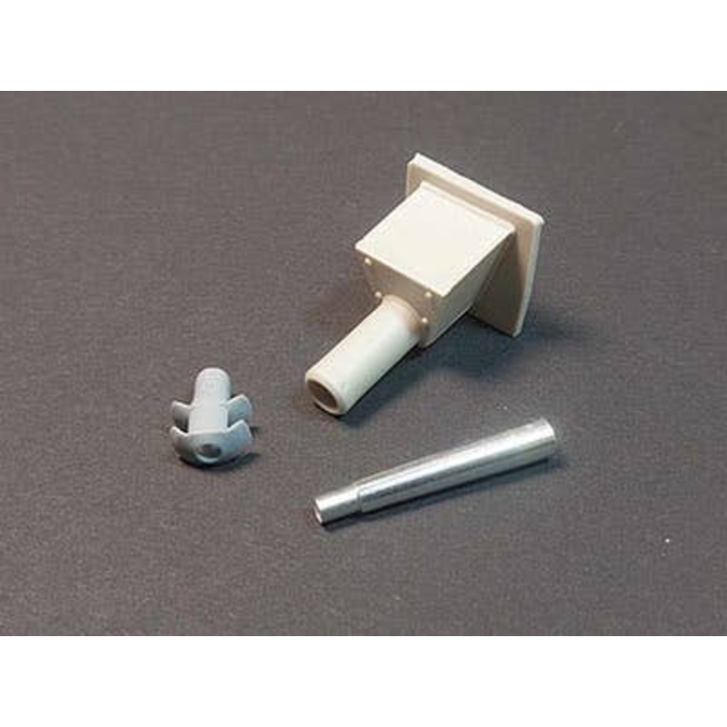 1/35 German Assault Howitzer type 42 10.5cm StuG42 Gun (final type muzzle) & Welded Mantlet
