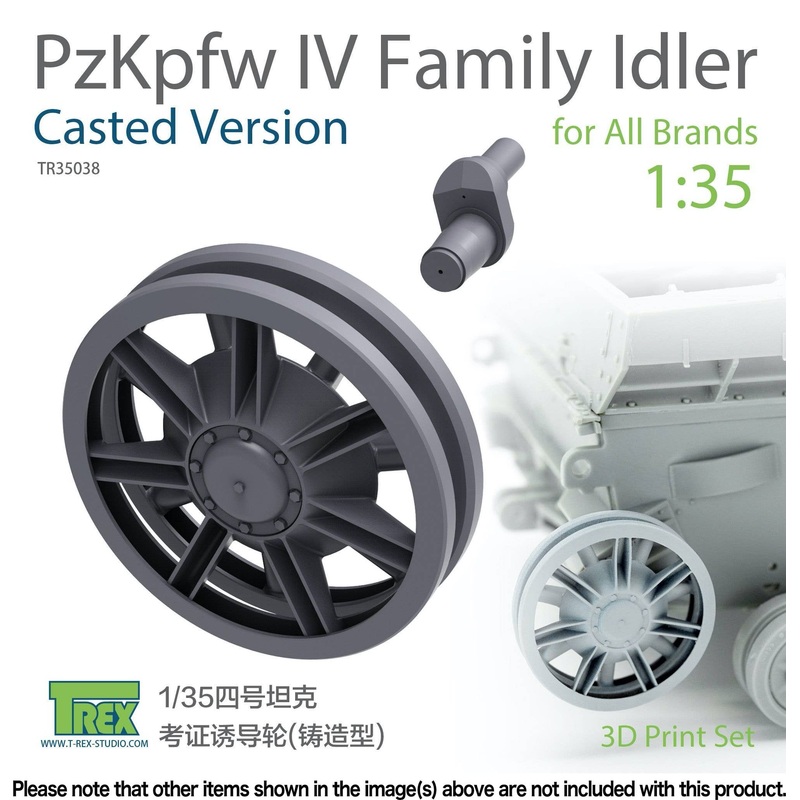 1/35 Panzer IV Family Idler Casted Version (for All Brands)