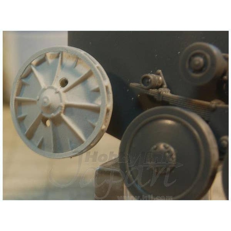 1/35 Pz.Kpfw.II Ausf.A/B/C Idler Wheel (for Tamiya)