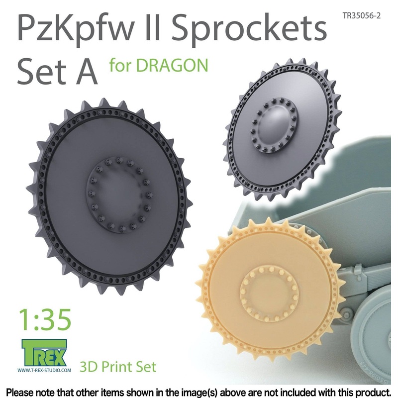 1/35 Sprocket Set for Panzer II A For Dragon