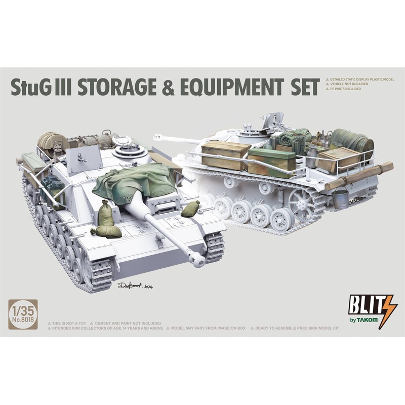1/35 StuG III Storage & Equipment Set