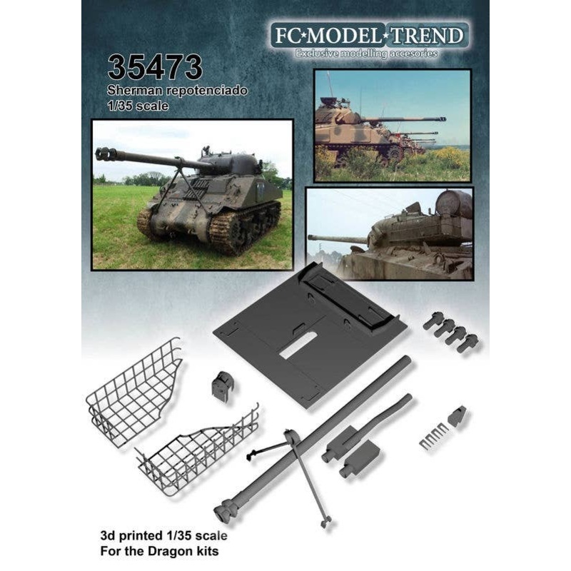 1/35 US Army Sherman Detail Up Parts Set (for Dragon)