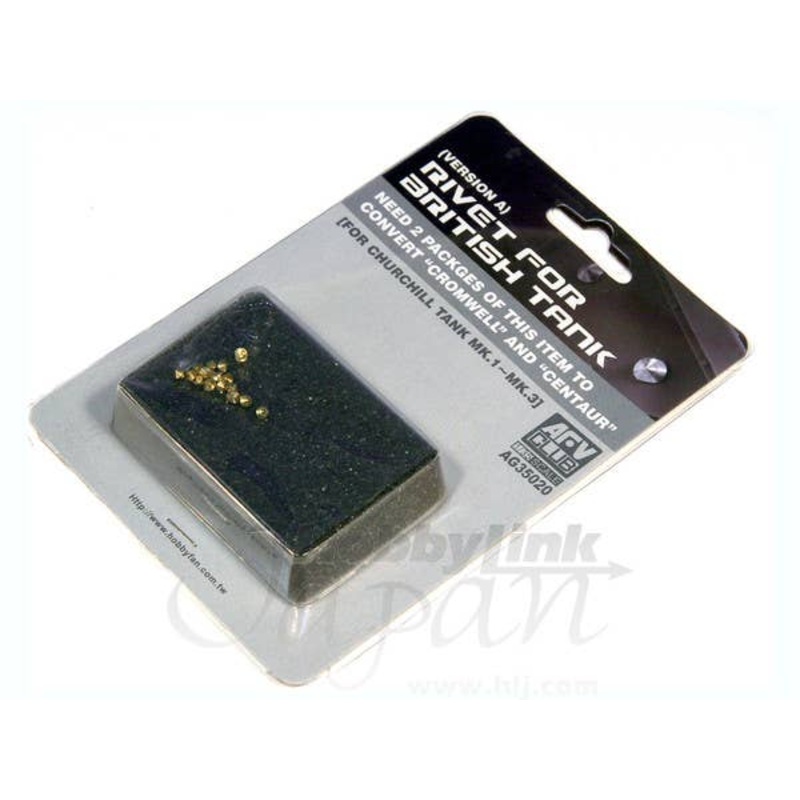 1/35 Version A Metal Rivet for British Tank (for Church