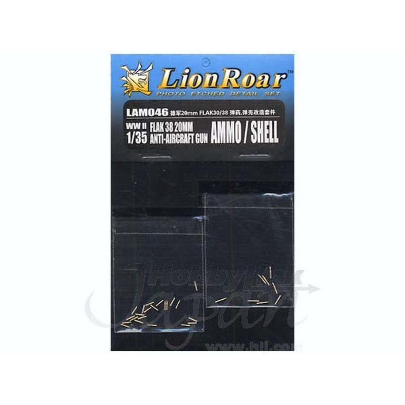 1/35 Flak 30/38 20mm AA Gun Ammo/Shell