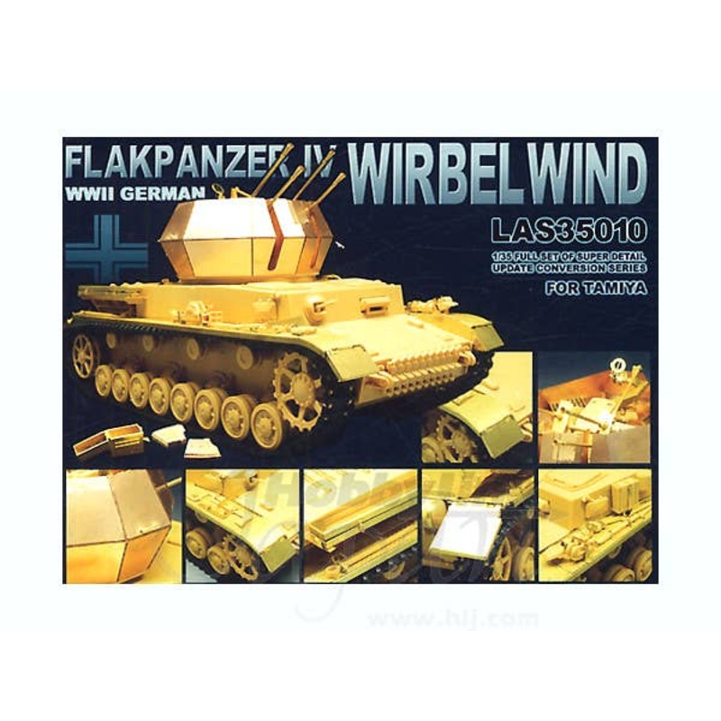 1/35 German Flakpanzer IV Wirbelwind for Tamiya