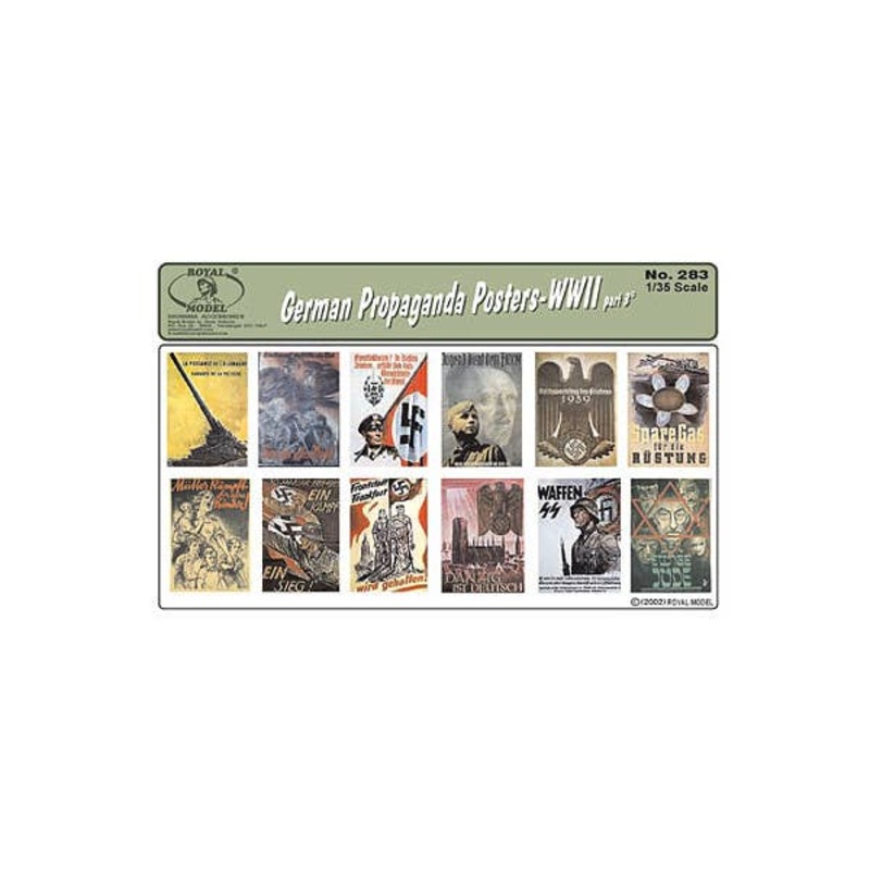 1/35 German Propaganda Posters WWII (Part 3)