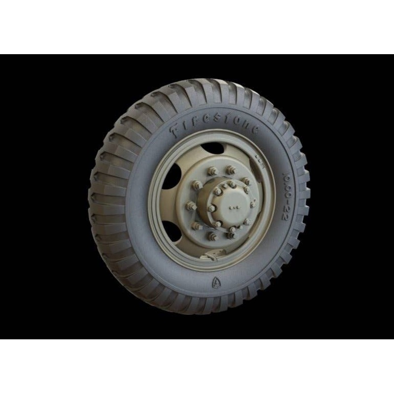 1/35 White 666 Road Wheels (Firestone)