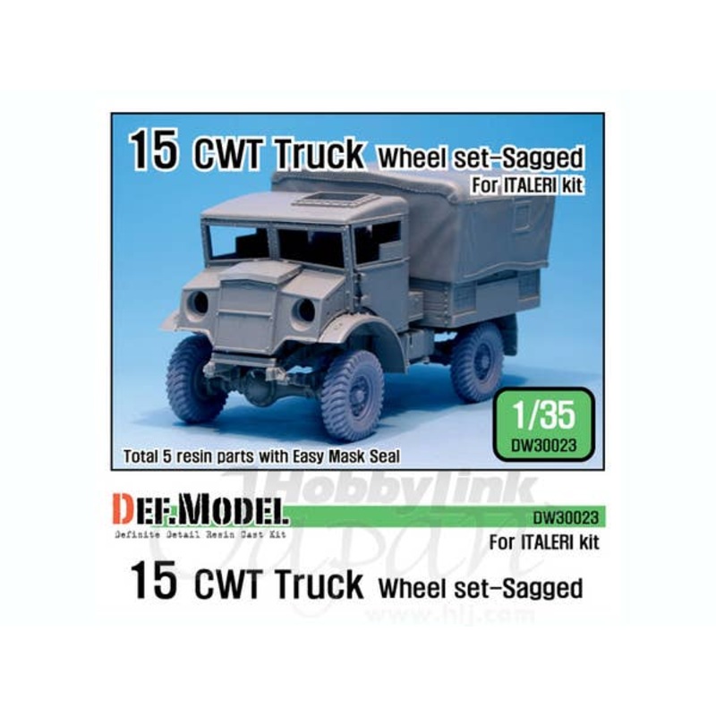 1/35 WW2 15 CWT Truck Wheel Set (Italeri)