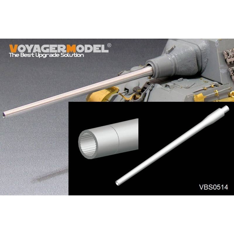 1/35 WWII German Jagdpanther II Tank Destroyer 128mm Gun Barrel (for Amusing Hobby)