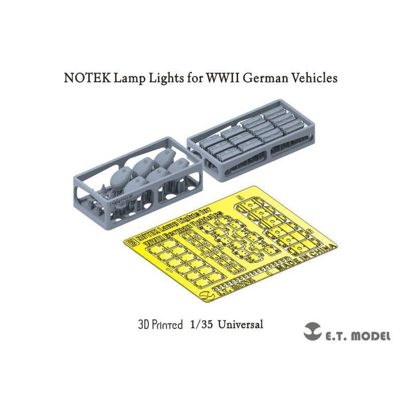1/35 WWII German Vehicle Notek Light (3D)