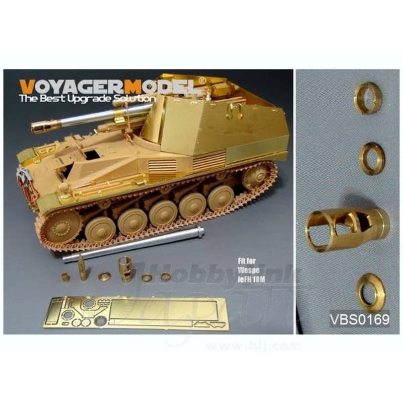 1/35 WWII German Wespe 105mm L/28 Gun Barrel (For All)
