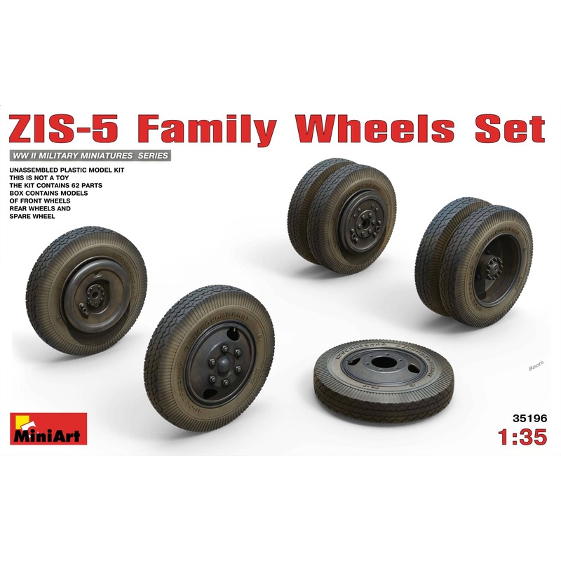1/35 ZIS-5 Family Wheels Set
