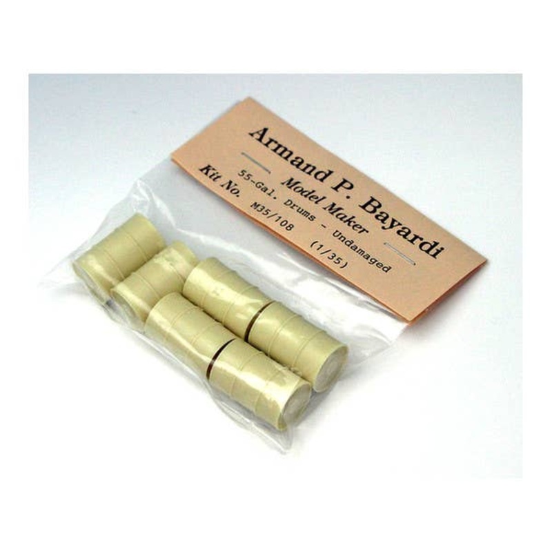 1/35 55-Gallon Drums, Undamaged (6pcs)
