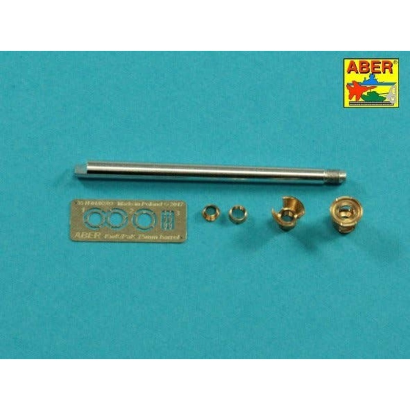 1/35 75mm Gun Barrel with Muzzle Brake for German Tank Pz.Kpfw. VI Ausf. D/F (VK36.01) (for Revosys Model)
