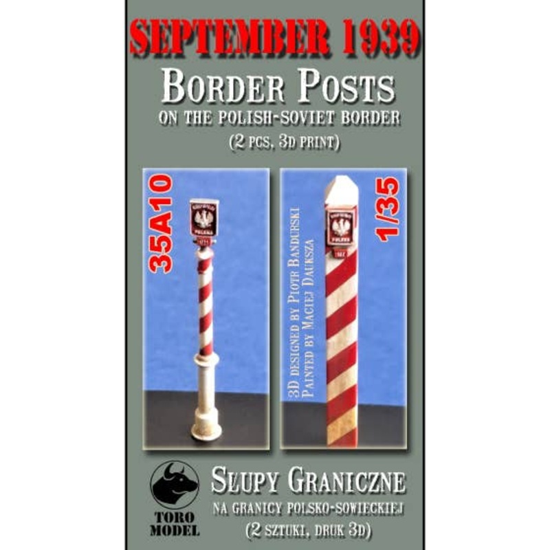 1/35 Border Posts on the Polish-Soviet Border 1939,9 (2pcs, 3D print)