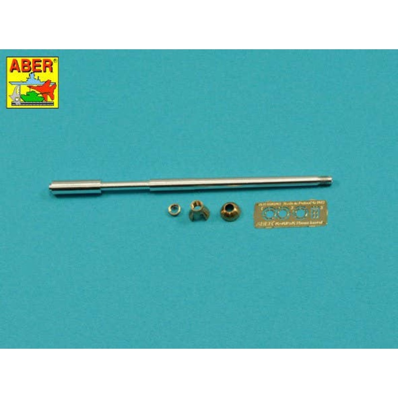 1/35 Germ.75mm Barrel for KwK40L/43 with Single Baffle Muzzle Brake for Pz.Kpfw. VI, Ausf. F2-Early G