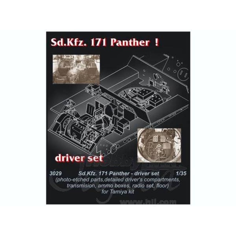 1/35 Pz.V Panther Cockpit Set (for Tamiya)