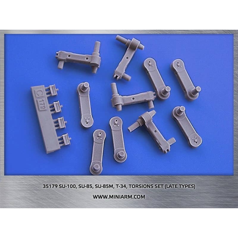 1/35 SU-100, SU-85, SU-85M, T-34 Torsions Set (Late Types)