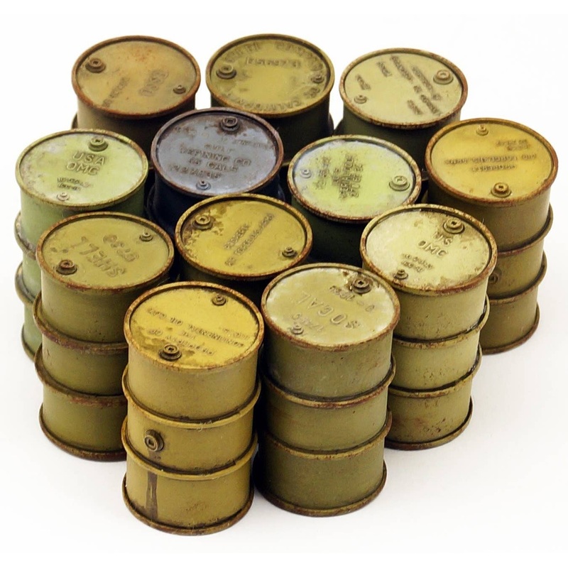1/35 WWI Allied Fuel Drums
