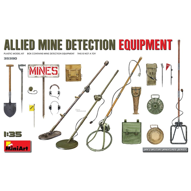 1/35 Allied Mine Detection Equipment