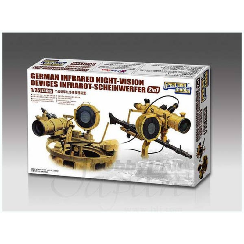 1/35 German Infrared Night-Vision Devices Infrarot-Sche