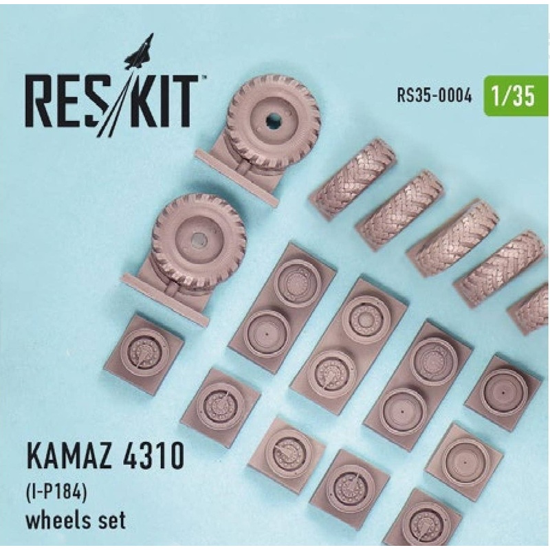 1/35 KAMAZ 4310 (I-P184) Wheel Set (for ICM and Trumpeter)