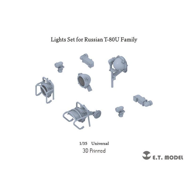 1/35 Lights Set for Russian T-80U Family