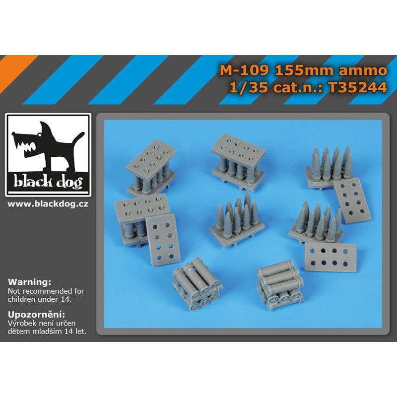 1/35 M-109 155mm ammo