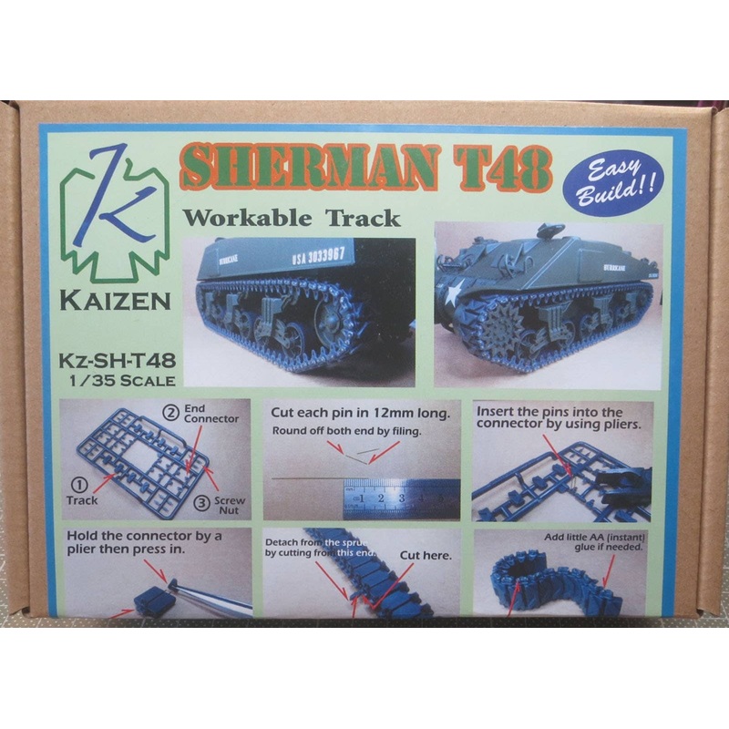 1/35 M4 Sherman T48 Workable Track Link