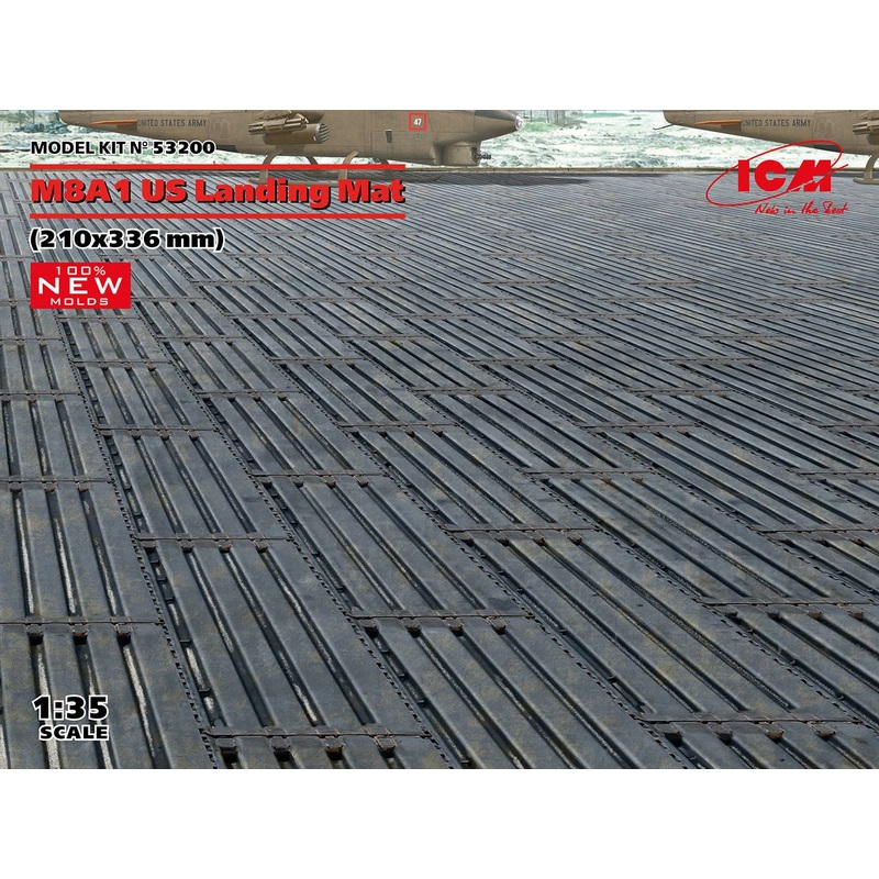 1/35 M8A1 US Landing Mat (210 x 336 mm)