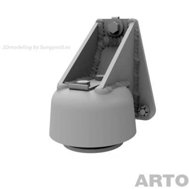 1/35 Panzer IV bump stops 2nd type (Cast)