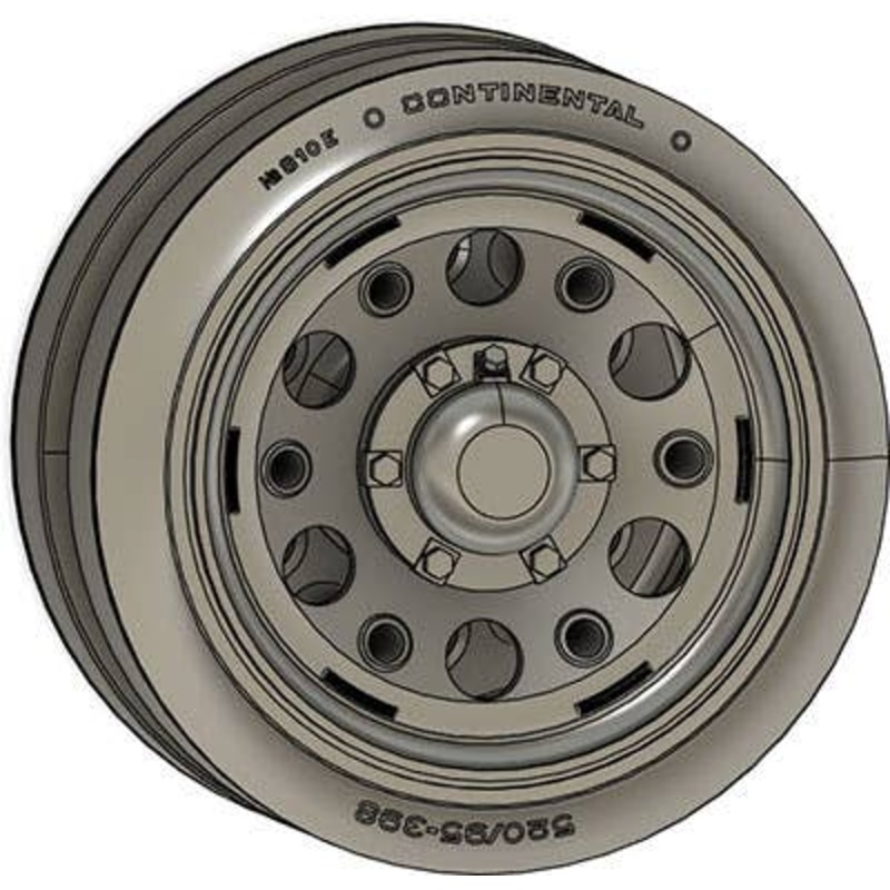 1/35 Panzerkampfwagen III 95mmWidth Roller / CONTINENTAL-A