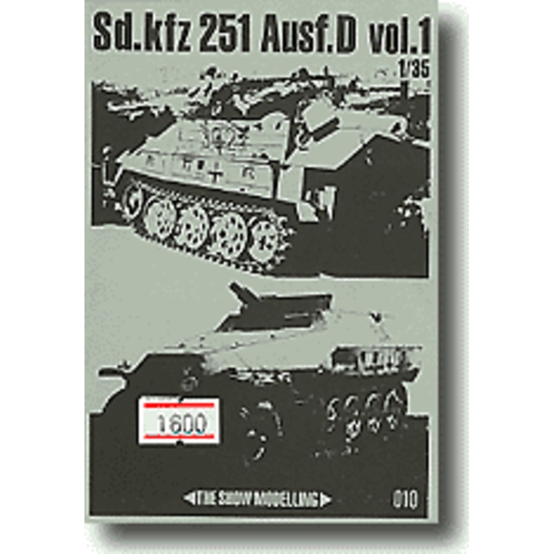 1/35 Sd.Kfz.251 Ausf.D Detail Parts Set (Tamiya)