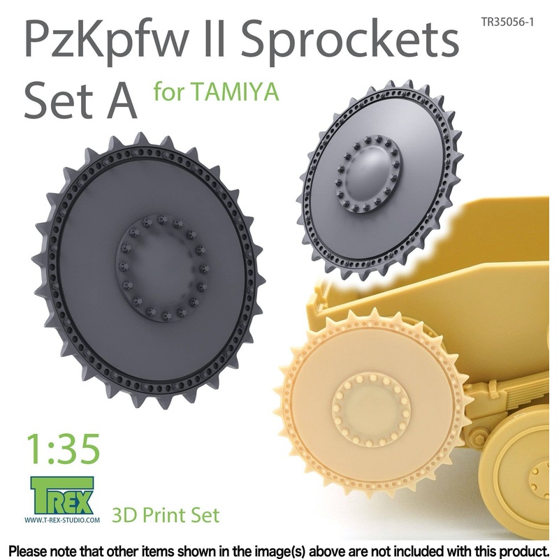 1/35 Sprockets Set for Panzer II A For Tamiya
