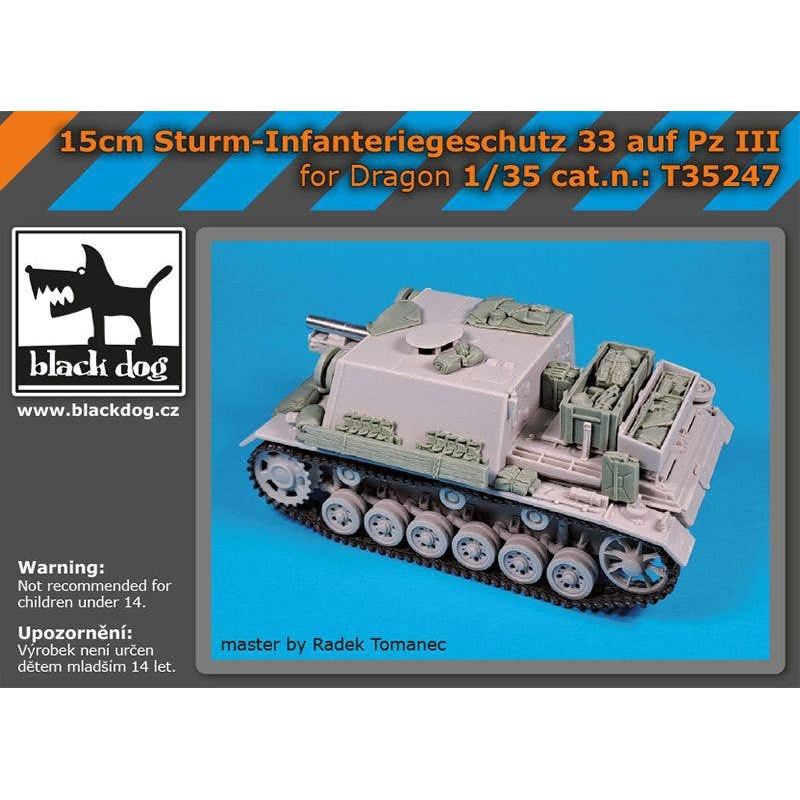 1/35 Sturm-infanteriegeschutz 33 AUF PZ III