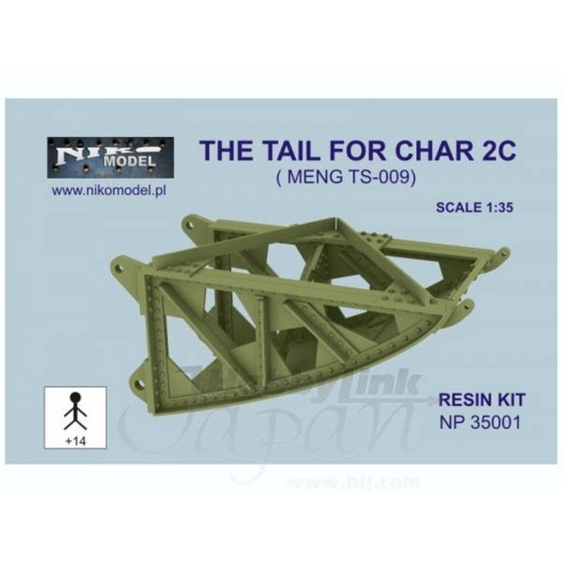 1/35 The Tail for Char 2C (MENG TS-009)