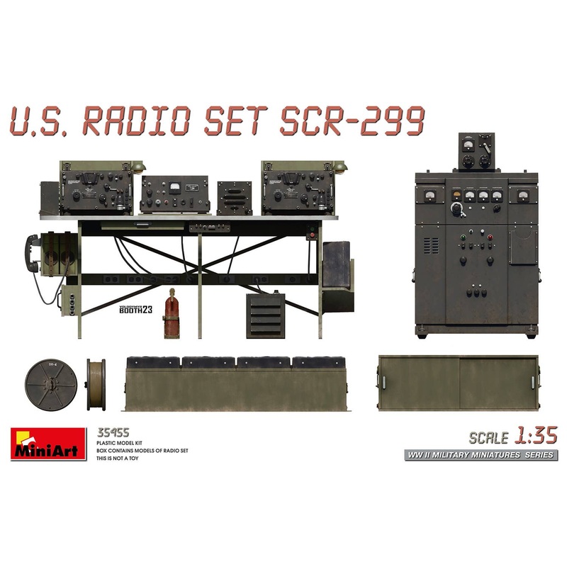 1/35 U.S. Radio Set SCR-299