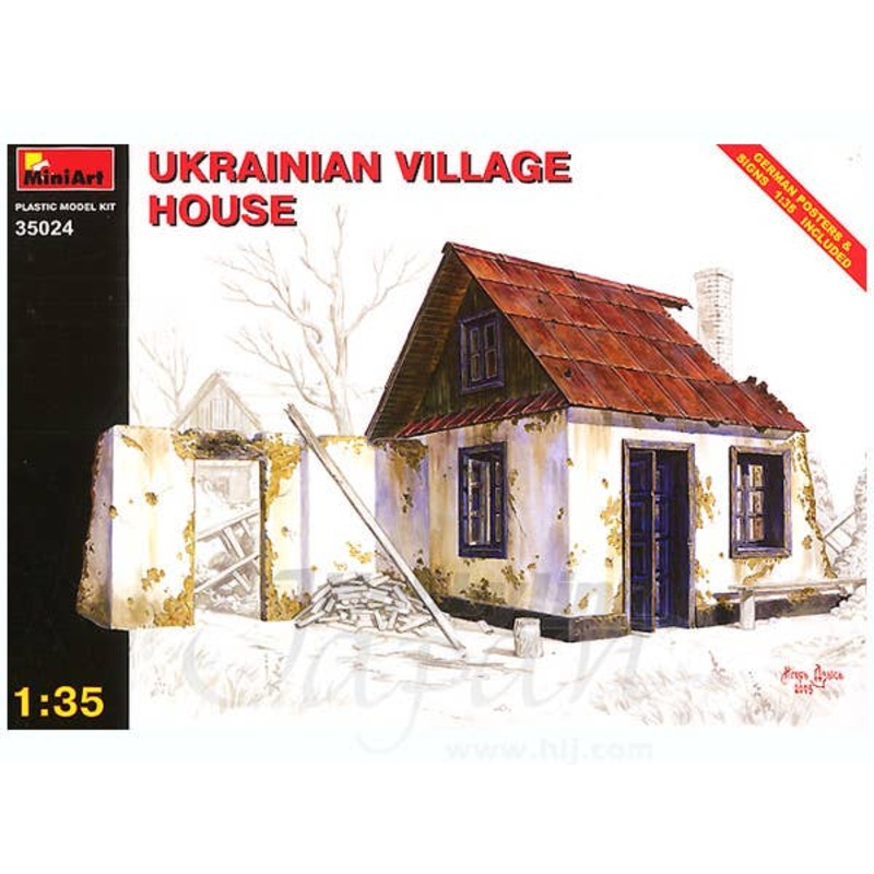1/35 Ukrainian Village House