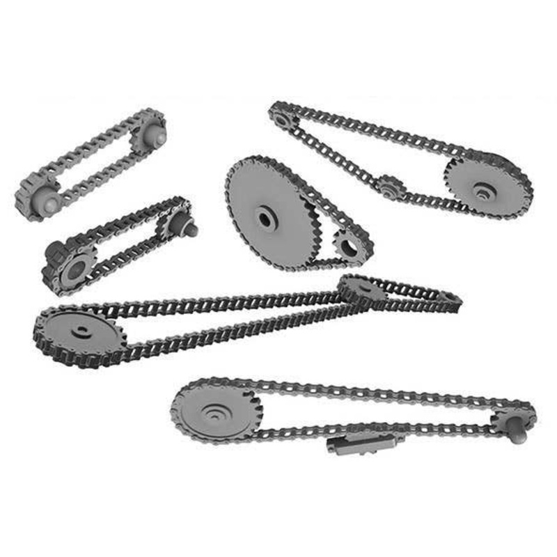 1/35 US Ward LaFrance Heavy Truck Chain Set x6 Parts 3D Parts