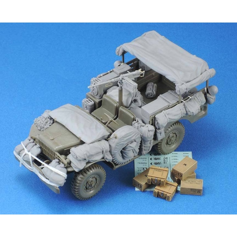 1/35 WC-51 Stowage set w/Decal for C/K-ration & Mk2 Grenade box