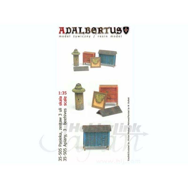 1/35 Apiary, 3 Beehives Set