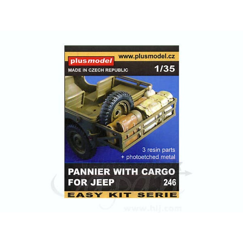 1/35 Pannier with Cargo for Jeep