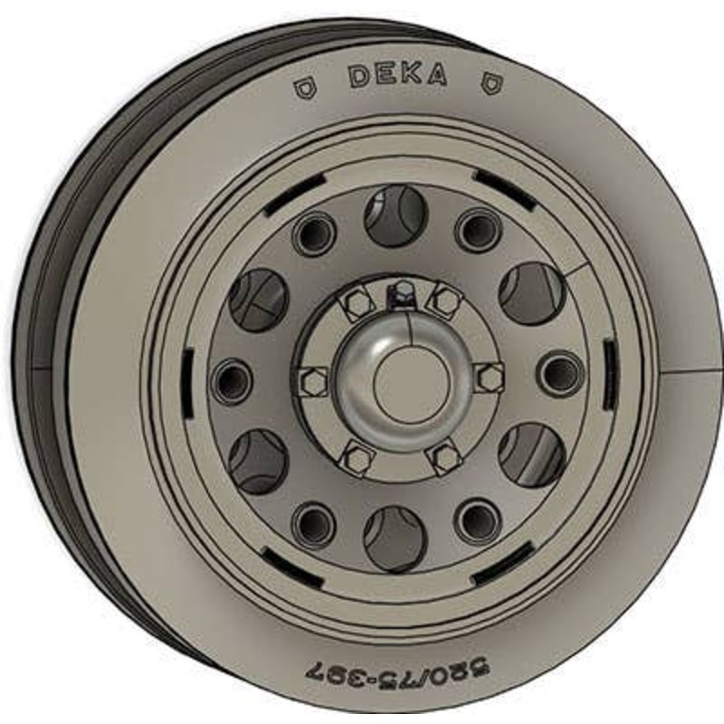 1/35 Panzerkampfwagen III 75mmWidth Roller / DEKA